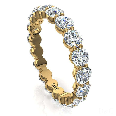 Alliance diamants ronds 1.50 carat Acacias I / SI / Or Jaune 18 carats