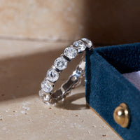 Alliance diamants ronds 1.50 carat or blanc Avia