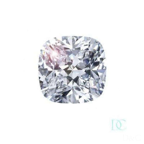 Bague de fiançailles diamant coussin 1.20 carat or rose Rebecca