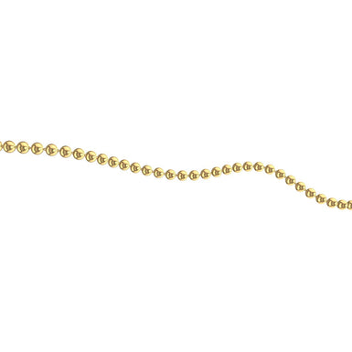 Ball link chain 1,5 mm 18 carat Yellow Gold / 50 cm