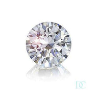 Bague de fiançailles diamant rond 0.80 carat or rose Arina