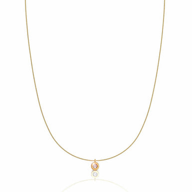 Collar Manon de oro y diamantes G / VS / oro amarillo de 18 quilates
