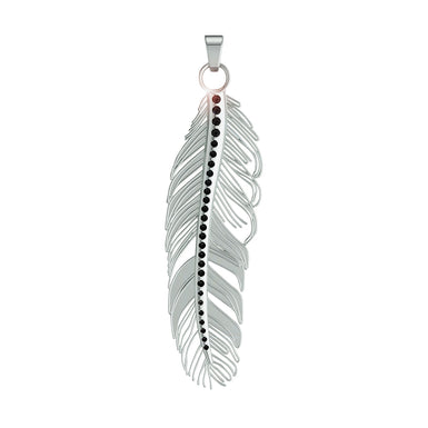 BIRD Men's feather pendant