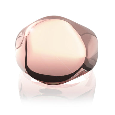 Chevalière homme or Drak Or Rose 18 carats
