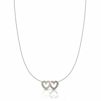 Collier or et diamant Alice G / VS / Or Blanc 18 carats