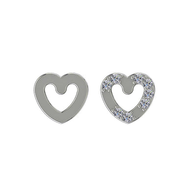 Celia Pochette orecchini in argento con diamanti