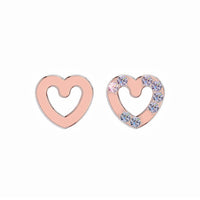 Boucles d'oreilles en or avec diamants Celia Boucles d'oreilles diamants Celia DCGEMMES H VS Or Rose 18 carats