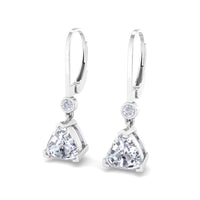 Boucles d'oreilles diamants poires 0.80 carat Aria Boucles d'oreilles Aria diamants poires DCGEMMES   