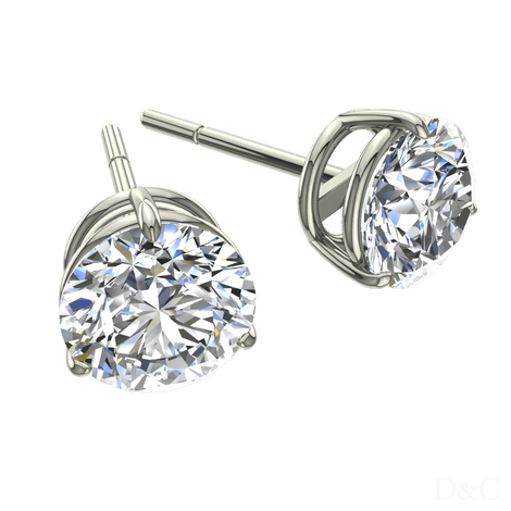 Galya Orecchini con diamanti rotondi 0.40 carati Galya Orecchini con diamanti rotondi DCGEMMES