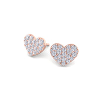 Orecchini con diamanti tondi Coraline 0.67 carati Orecchini con diamanti tondi Coraline DCGEMMES