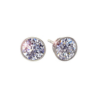Alambra 1.20 carat round diamond earrings Alambra round diamond earrings DCGEMMES I SI 18 carat White Gold