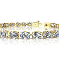 Masha 9.20 carat oval diamond bracelet Masha oval diamond bracelet DCGEMMES