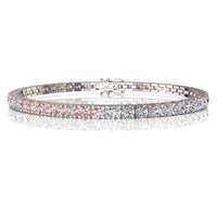 Bracelet diamants ronds 7.00 carats Cobee Bracelet Cobee diamants ronds DCGEMMES I SI Or Blanc 18 carats