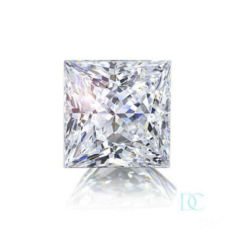 Mezza fede nuziale 15 diamanti principessa Ariane carati 1.00 Mezza fede nuziale principessa Ariane diamanti DCGEMMES