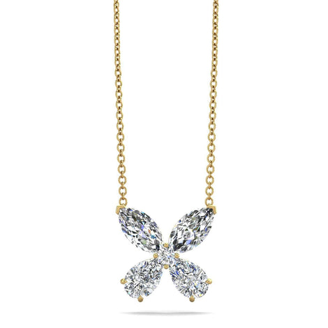 Papillon Diamant Diamant Papillon-Diamant Diamant DCGEMMES Or Jaune 18 carats  
