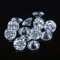 Lot de diamants ronds de 1.0mm