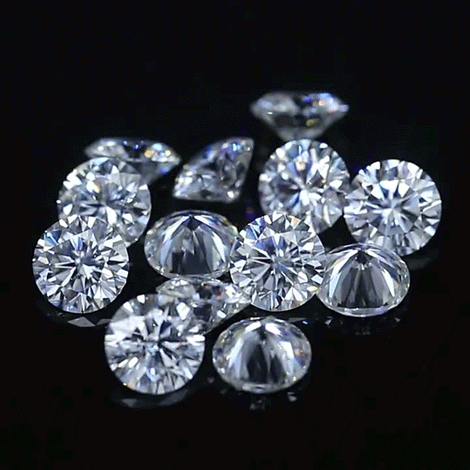 Lot de diamants ronds de 1.1mm