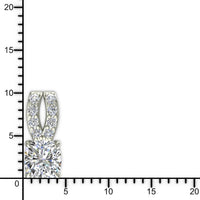 Pendentif aigue-marine coussin et diamants ronds 0.90 carat Mona Collier Mona aigue-marine coussin et diamants ronds DCGEMMES   