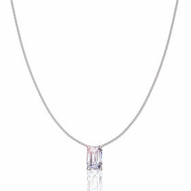 Pendentif diamant Émeraude 0.50 carat Elena