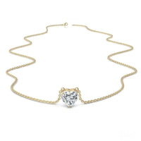 Heart diamond pendant 0.60 carat Citere Necklace Citere diamond heart DCGEMMES