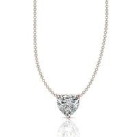 Heart diamond pendant 0.60 carat Citere Necklace Citere diamond heart DCGEMMES